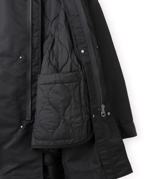 ボンバーツイルフーディコート/撥水（ナイロンジャケット）｜ADAM ET