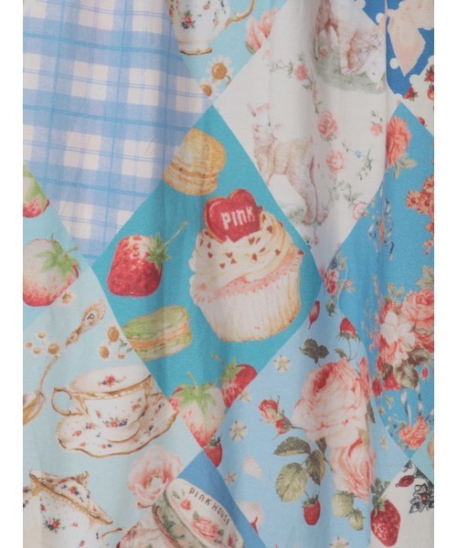 PINK HOUSE(ピンクハウス)の「PH Tea Party ONE PIECE(ワンピース・レディース・ブルー系/レッド系・フリー)」の13枚目の写真
