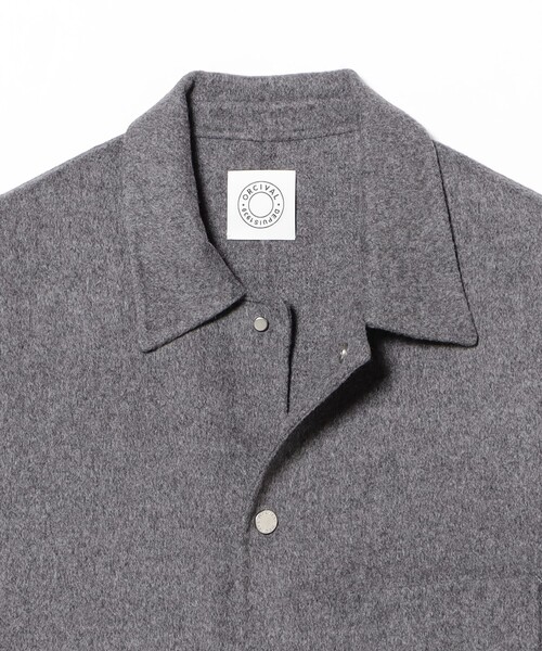 BRILLA per il gusto（ブリッラペルイルグースト）の「ORCIVAL / カバーオール（ポロシャツ・メンズ・グレー/ネイビー・4/5）」の4枚目の写真