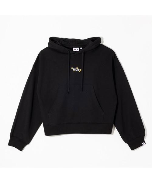 FILA(フィラ)の「PULLOVER HOODIE(パーカー・レディース・アイボリー/ピンク/ブラック・L/M/XL)」の6枚目の写真