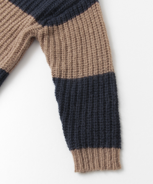 URBAN RESEARCH Sonny Label（アーバンリサーチサニーレーベル）の「Sonny Label モヘヤボーダーニット（ニット/セーター・レディース・オフホワイト/ベージュ・FREE）」の12枚目の写真