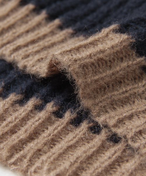 URBAN RESEARCH Sonny Label（アーバンリサーチサニーレーベル）の「Sonny Label モヘヤボーダーニット（ニット/セーター・レディース・オフホワイト/ベージュ・FREE）」の13枚目の写真