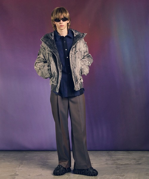 UNISEX》Prime-Over Denim Switch Alien Hooded Jacket/プライム