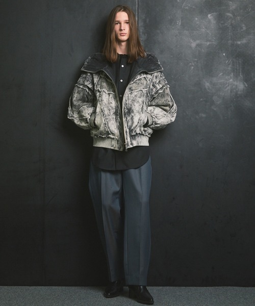 UNISEX》Prime-Over Denim Switch Alien Hooded Jacket/プライム