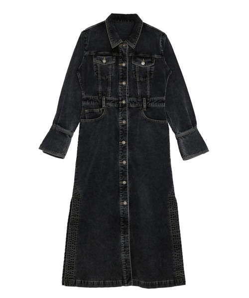 【新品タグ付】AMERI I LINE CORDUROY SHIRT DRESS I LINE CORDUROY SHIRT DRESS（シャツワンピース）｜Ameri（アメリ）の