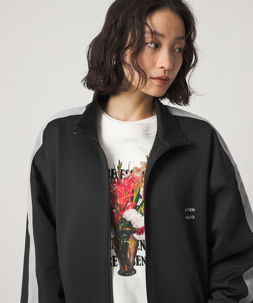 CITEN(シテン)の「<CITEN>トラックジャージジャケット(ブルゾン・メンズ・グレー系/ブラック・M/L)」の6枚目の写真