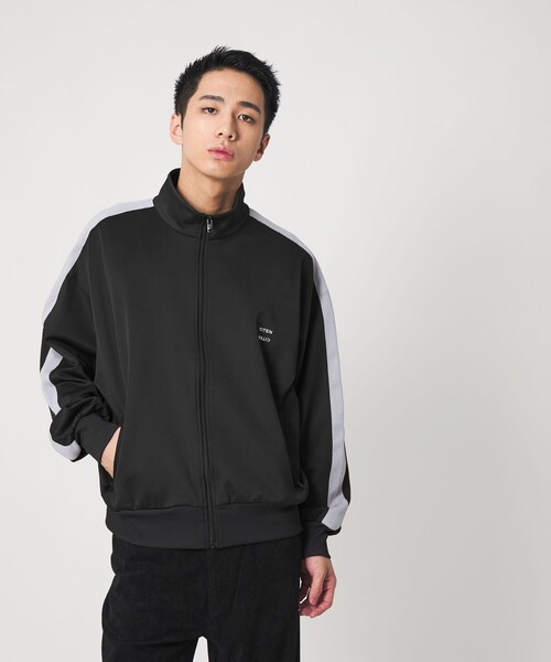 CITEN(シテン)の「<CITEN>トラックジャージジャケット(ブルゾン・メンズ・グレー系/ブラック・M/L)」の8枚目の写真