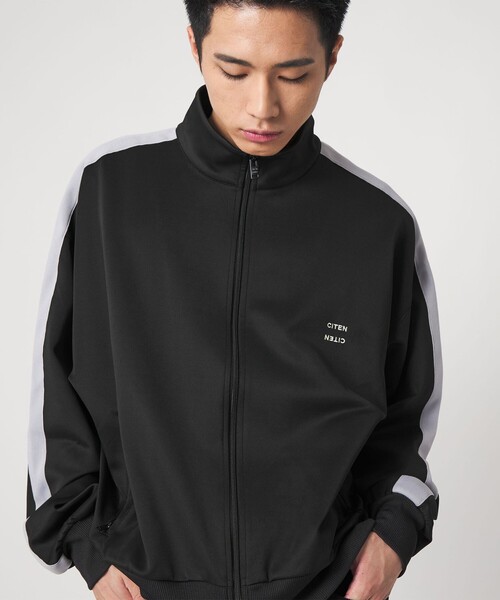 CITEN(シテン)の「<CITEN>トラックジャージジャケット(ブルゾン・メンズ・グレー系/ブラック・M/L)」の9枚目の写真