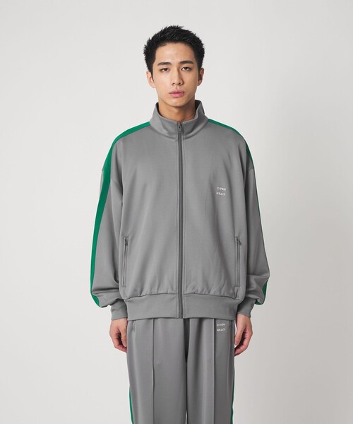 CITEN(シテン)の「<CITEN>トラックジャージジャケット(ブルゾン・メンズ・グレー系/ブラック・M/L)」の11枚目の写真