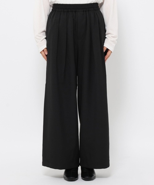 LOWRYS FARM（ローリーズファーム）の「ウールライクイージーパンツ　580888（その他パンツ・レディース・アイボリー/ブラック/チャコールグレー/ブラウン・MEDIUM/LARGE）」の21枚目の写真