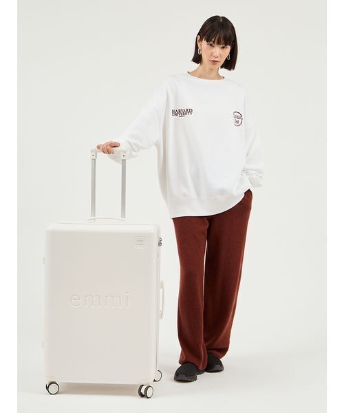 emmi×GOOD ROCK SPEED】カレッジワイドボディクルースウェット