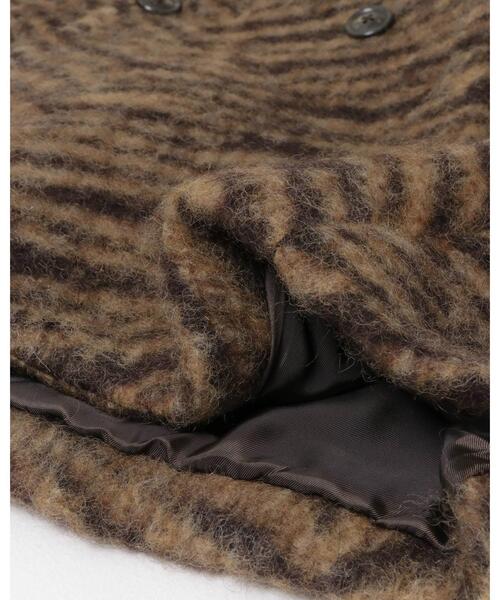 TICCA（ティッカ）の「TICCA　ウールゼブラシャギーピーコート（ピーコート・レディース・ベージュ・FREE）」の2枚目の写真