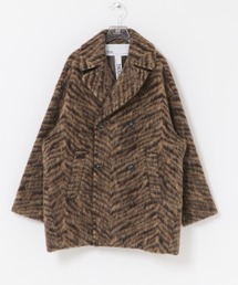 TICCA | TICCA　ウールゼブラシャギーピーコート(ピーコート)