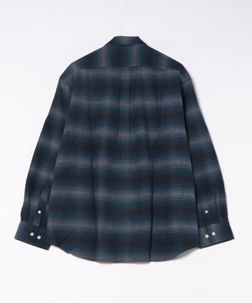 Eddie Bauer(エディーバウアー)の「スノーキャット フランネルチェック 長袖シャツ(シャツ/ブラウス・メンズ・ブルー系/ネイビー系/グレー系・XXL/XL/M/L/S)」の11枚目の写真