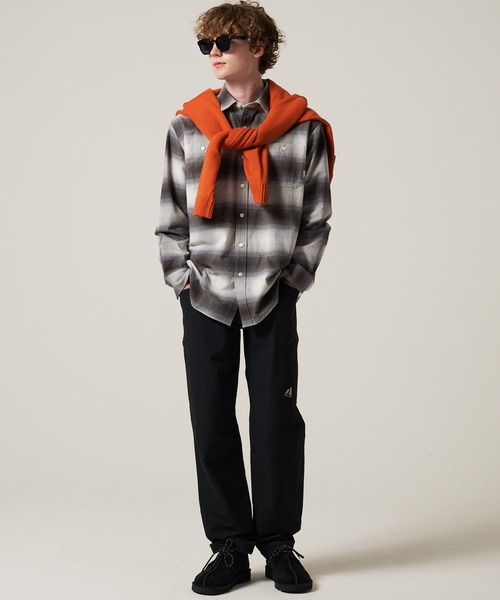 Eddie Bauer(エディーバウアー)の「スノーキャット フランネルチェック 長袖シャツ(シャツ/ブラウス・メンズ・ブルー系/ネイビー系/グレー系・XXL/XL/M/L/S)」の17枚目の写真