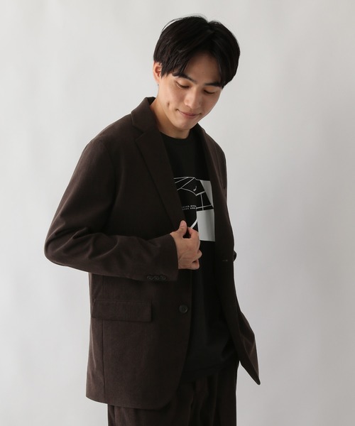 セール】やわらかリッチコーデュロイジャケット/576825（テーラード