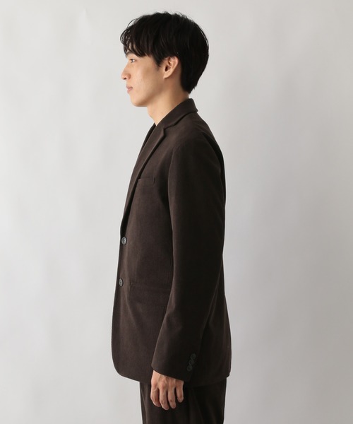 GLOBAL WORK（グローバルワーク）の「やわらかリッチコーデュロイジャケット/576825（テーラードジャケット・メンズ・ダークブラウン・SMALL/MEDIUM/LARGE/X-LARGE）」の8枚目の写真