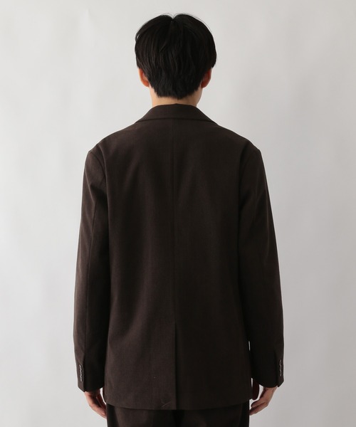 GLOBAL WORK（グローバルワーク）の「やわらかリッチコーデュロイジャケット/576825（テーラードジャケット・メンズ・ダークブラウン・SMALL/MEDIUM/LARGE/X-LARGE）」の9枚目の写真