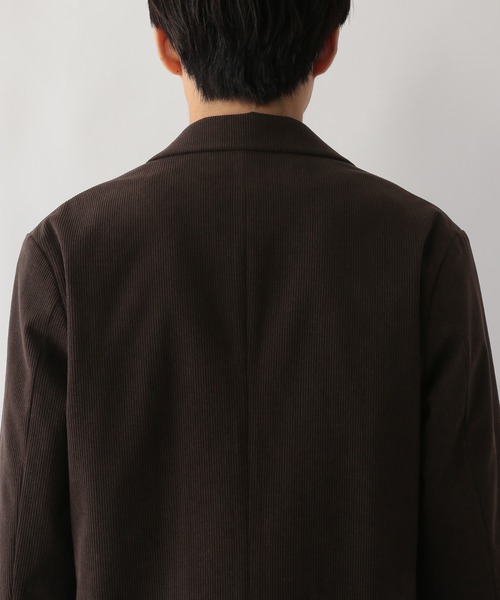 GLOBAL WORK（グローバルワーク）の「やわらかリッチコーデュロイジャケット/576825（テーラードジャケット・メンズ・ダークブラウン・SMALL/MEDIUM/LARGE/X-LARGE）」の10枚目の写真