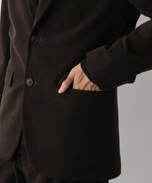 クロエ ジャケット コーデュロイ 新品 セール】やわらかリッチコーデュロイジャケット/576825（テーラード