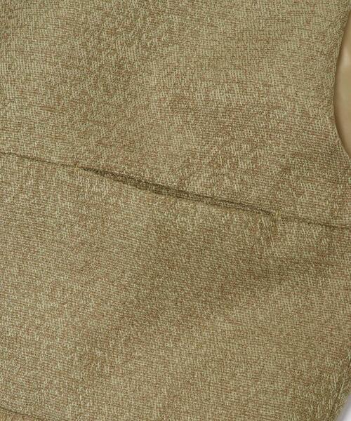 URBAN RESEARCH ROSSO WOMEN(アーバンリサーチ ロッソ)の「CHIGNON ツイードショートベスト(ベスト・レディース・ブラック/キャメル・FREE)」の7枚目の写真