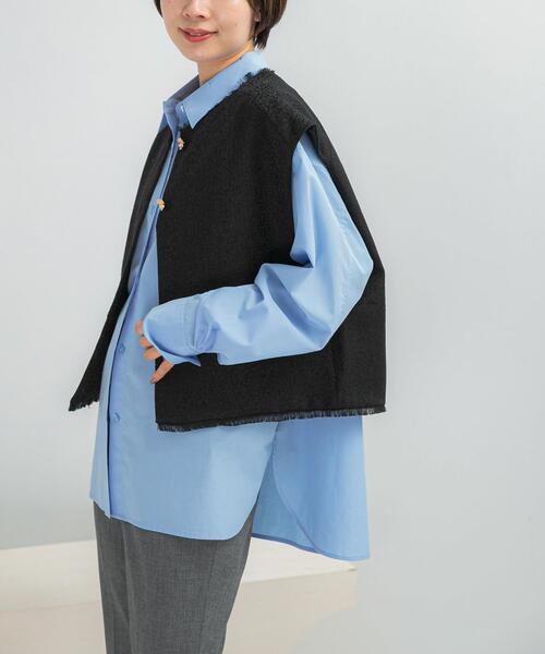 セール】CHIGNON ツイードショートベスト（ベスト）｜URBAN RESEARCH