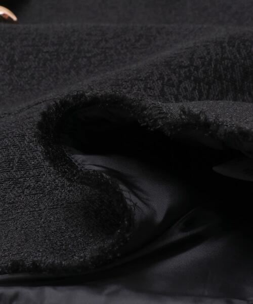 URBAN RESEARCH ROSSO WOMEN(アーバンリサーチ ロッソ)の「CHIGNON ツイードショートベスト(ベスト・レディース・ブラック/キャメル・FREE)」の17枚目の写真