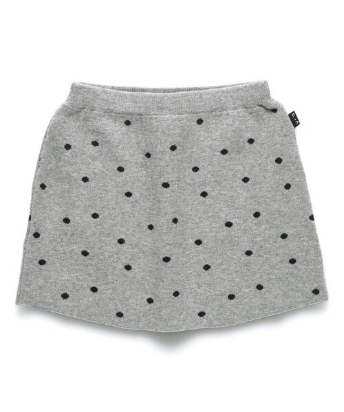 BRANSHES（ブランシェス）の「【b.+A】金子綾/ニットスカート（スカート・キッズ・杢グレー/ブラック・S/XL/L/M）」の10枚目の写真