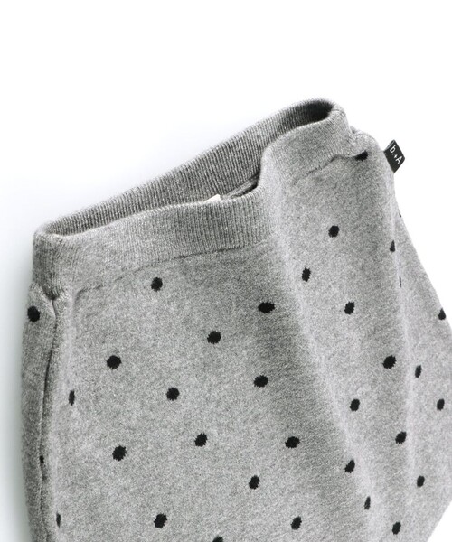 BRANSHES（ブランシェス）の「【b.+A】金子綾/ニットスカート（スカート・キッズ・杢グレー/ブラック・S/XL/L/M）」の3枚目の写真