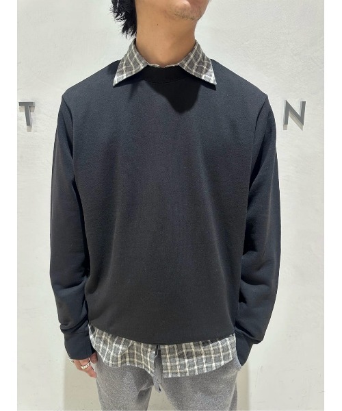 ESTNATION（エストネーション）の「ESTNATION / コットンフランネル ブラウンチェックシャツ（シャツ/ブラウス・メンズ・モカ・X-LARGE/LARGE）」の8枚目の写真