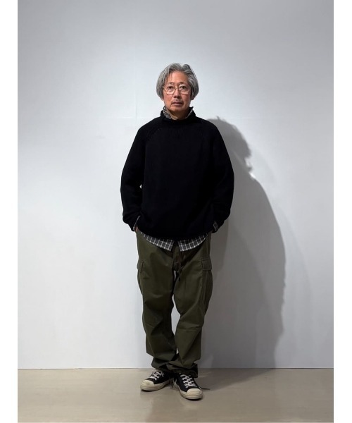 ESTNATION（エストネーション）の「ESTNATION / コットンフランネル ブラウンチェックシャツ（シャツ/ブラウス・メンズ・モカ・X-LARGE/LARGE）」の9枚目の写真