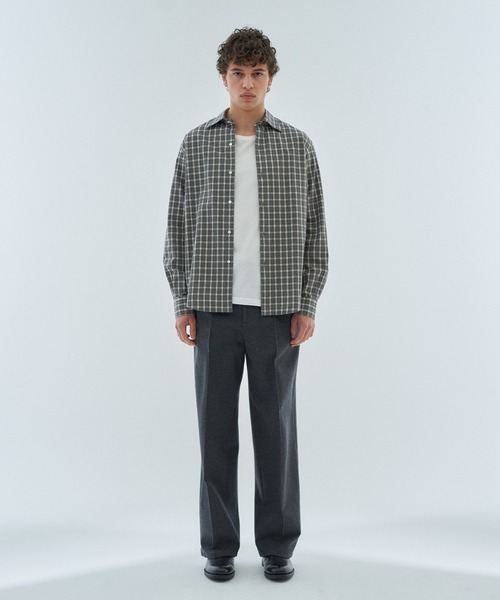 ESTNATION（エストネーション）の「ESTNATION / コットンフランネル ブラウンチェックシャツ（シャツ/ブラウス・メンズ・モカ・X-LARGE/LARGE）」の14枚目の写真