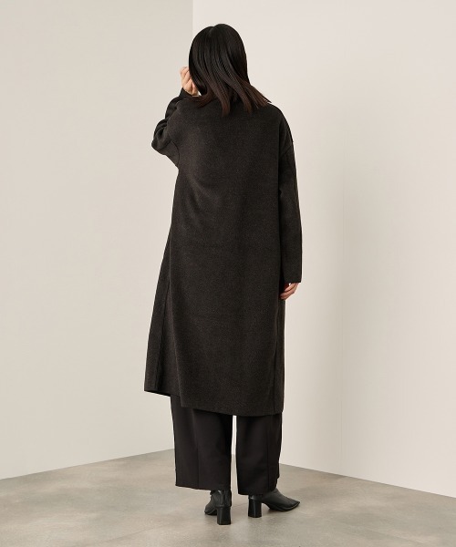 ketty(ケティ)の「ブランケットメルトンガウンコート(その他アウター・レディース・ベージュ/ダークグレー・M)」の3枚目の写真