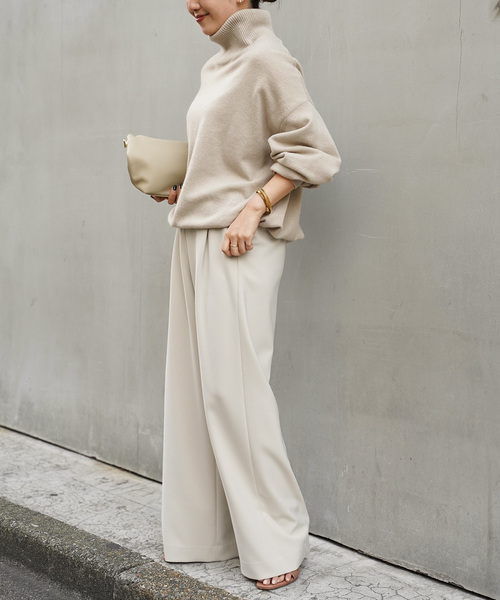 JUSPER タートルネック プルオーバー（ニット/セーター）｜Deuxieme