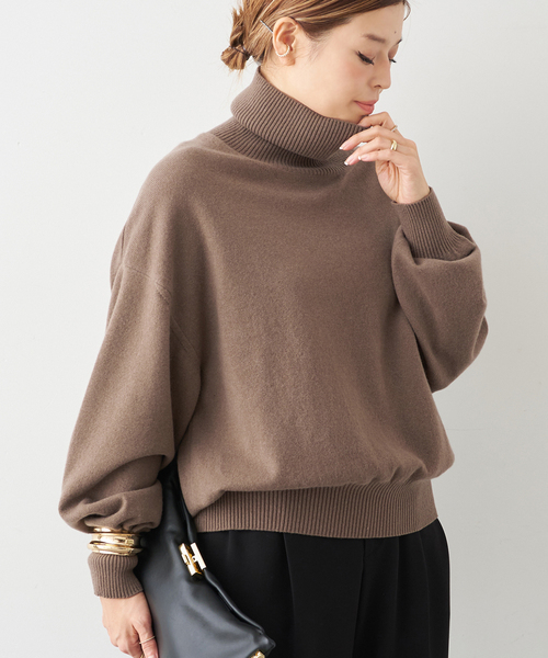 JUSPER タートルネック プルオーバー（ニット/セーター）｜Deuxieme