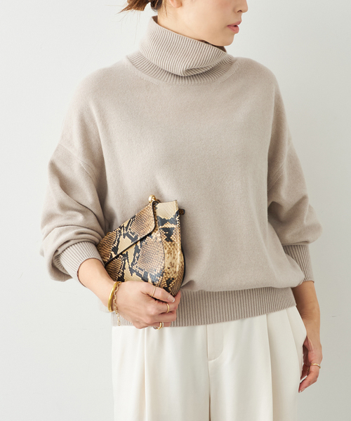 JUSPER タートルネック プルオーバー（ニット/セーター）｜Deuxieme