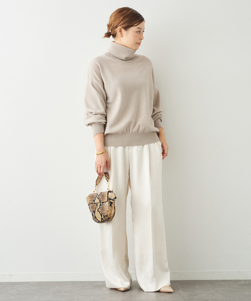 JUSPER タートルネック プルオーバー（ニット/セーター）｜Deuxieme