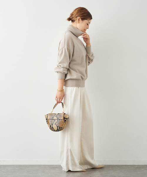 JUSPER タートルネック プルオーバー（ニット/セーター）｜Deuxieme