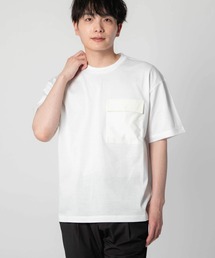 HERNO（ヘルノ）の「HERNO SUPERFINE COTTON JERSEY ヘルノ 胸ポケット スーパーファインコットン Tシャツ（Tシャツ/カットソー）」