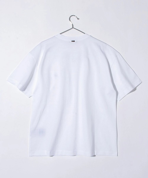 HERNO（ヘルノ）の「HERNO SUPERFINE COTTON JERSEY ヘルノ 胸ポケット スーパーファインコットン Tシャツ（Tシャツ/カットソー・メンズ・ホワイト系1・48）」の9枚目の写真