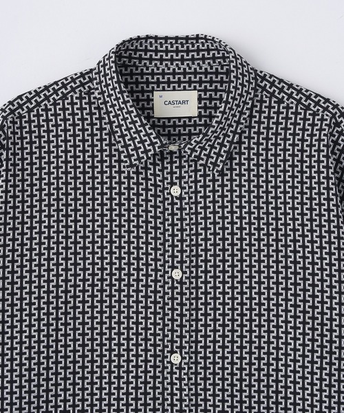 styles（スタイルス）の「CASTART SHIRT 25SMalibu-P（シャツ/ブラウス・メンズ・ブラック・M）」の6枚目の写真