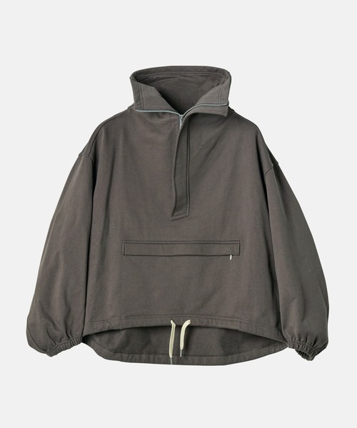 LE CIEL BLEU(ルシェルブルー)の「アノラックスエットシャツ / Anorak Sweatshirt(シャツ/ブラウス・レディース・ブラック/チャコールグレー/パープル・36)」の22枚目の写真