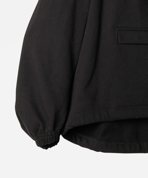 LE CIEL BLEU(ルシェルブルー)の「アノラックスエットシャツ / Anorak Sweatshirt(シャツ/ブラウス・レディース・ブラック/チャコールグレー/パープル・36)」の13枚目の写真