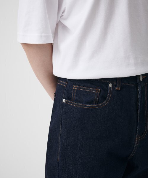 MUSINSA STANDARD（ムシンサスタンダード）の「KIPAS レギュラーフィットデニムパンツ [ディープインディゴ]（デニムパンツ・メンズ・その他・30/31/33/26/27/28/40/38/42/36/34/32/29）」の10枚目の写真