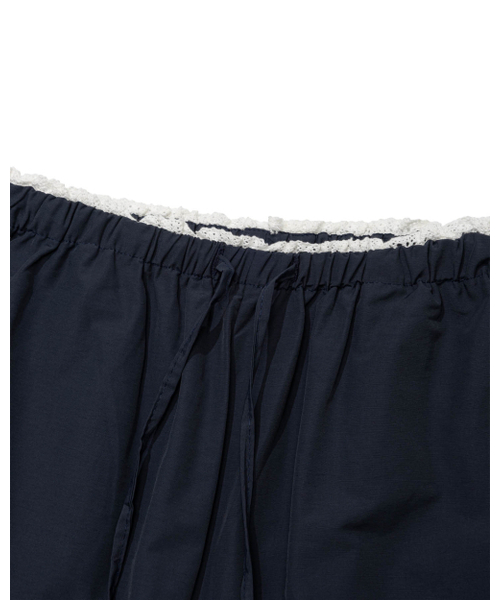 MOAA（モア）の「Lace Trim Lounge Pants (Fade NAVY)（スラックス・レディース・その他・SMALL/MEDIUM）」の4枚目の写真