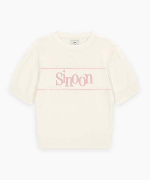 Sinoon Logo Half Knit (Ivory)