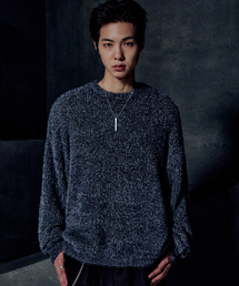 FUZZ HAIRY KNIT - MELANGE
