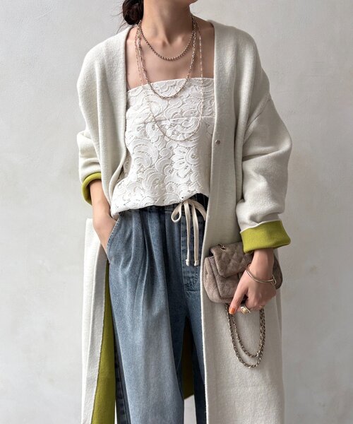 エンフォルド ENFOLD 20SS Asymmetric Wide Leg T 