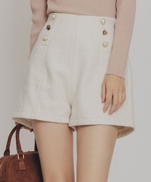 REDYAZEL | ハイウエストマルチボタンショートパンツ(その他パンツ)