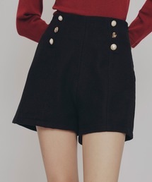 REDYAZEL | ハイウエストマルチボタンショートパンツ(その他パンツ)